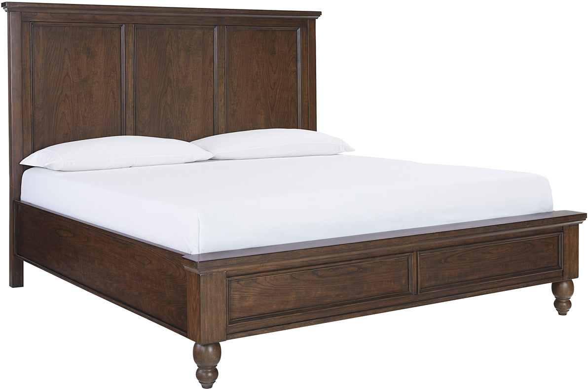 cambridge #color_brown, bed storage type_none
