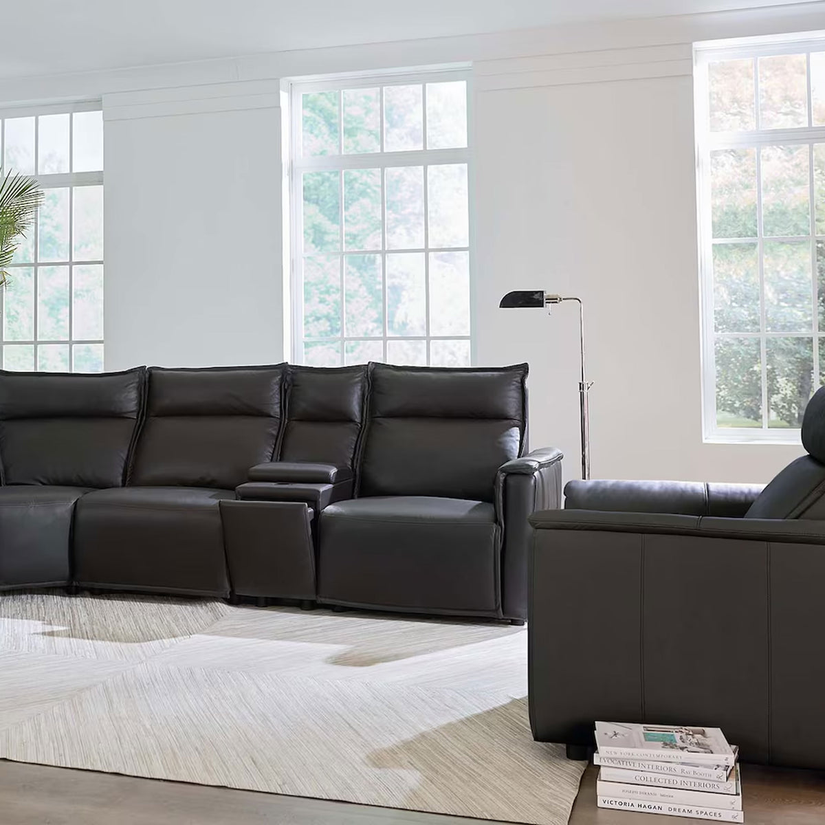 CHAUNCEY ESPRESSO RECLINER W/POWER HEADREST