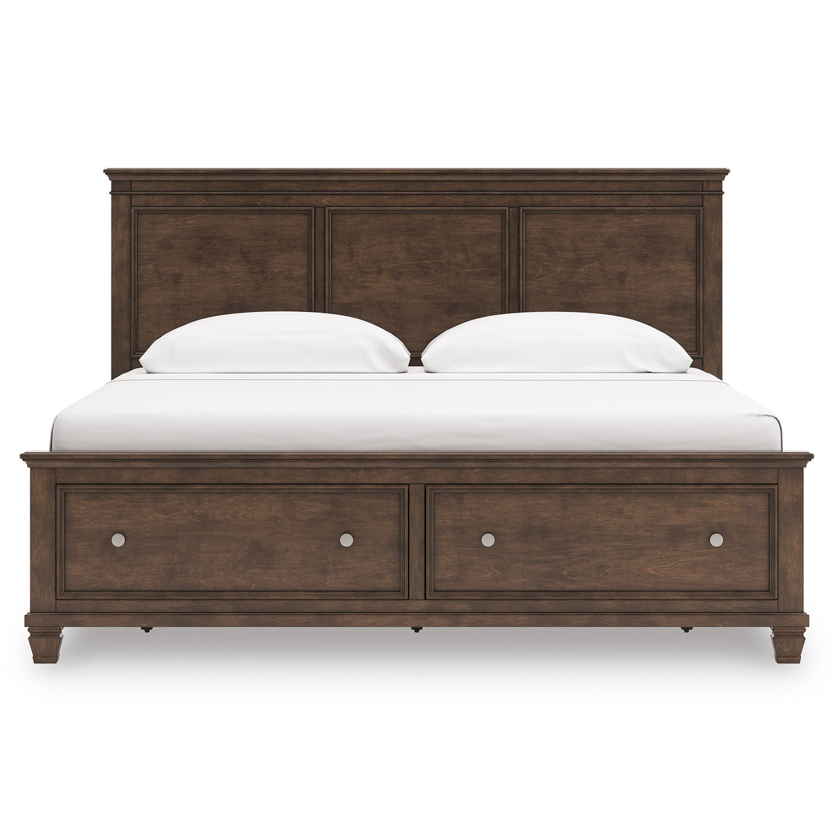dana king bed #color_brown,size_king,bed storage type_end drawers