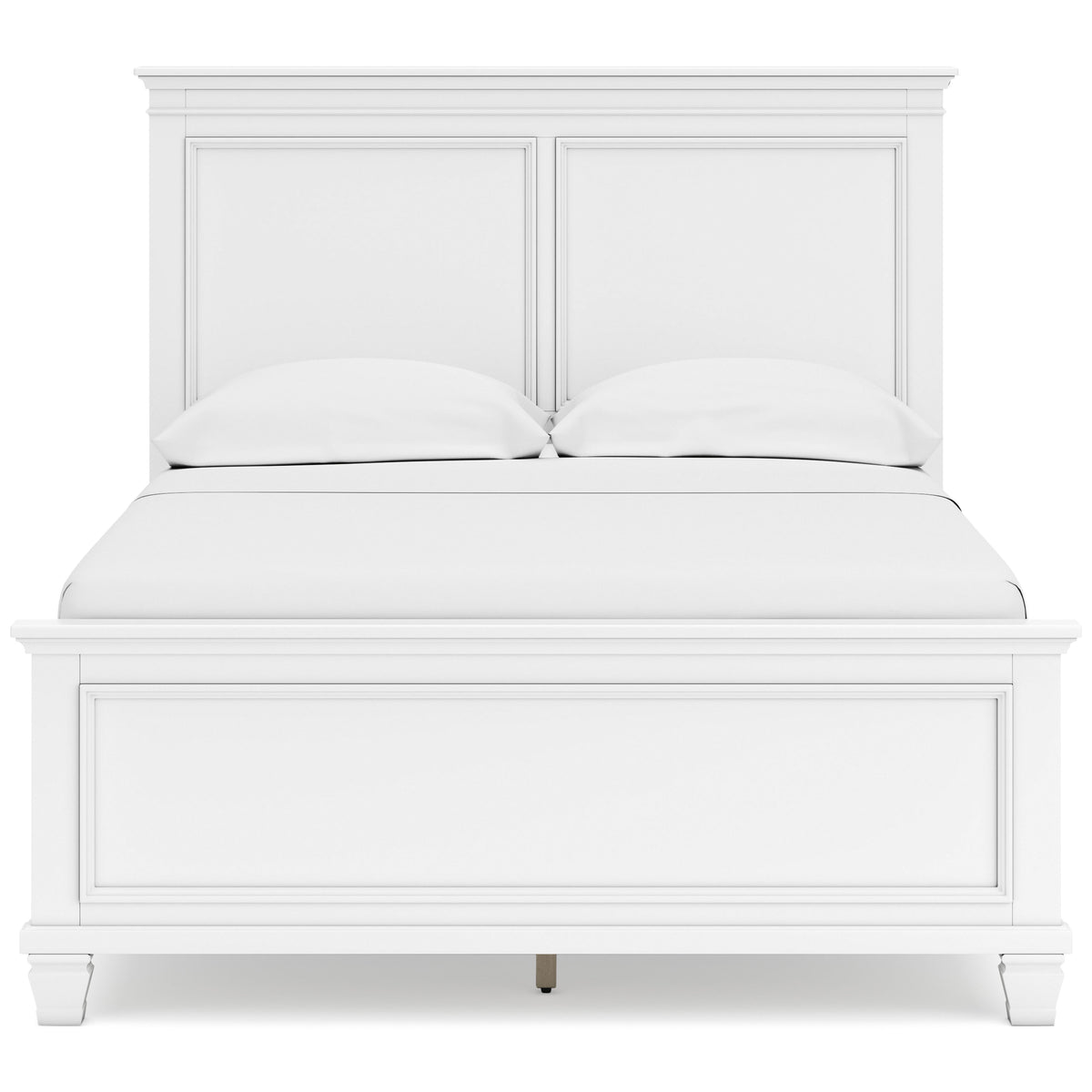 dana white full bed#Color_white,size_king,bed storage type_end drawers
