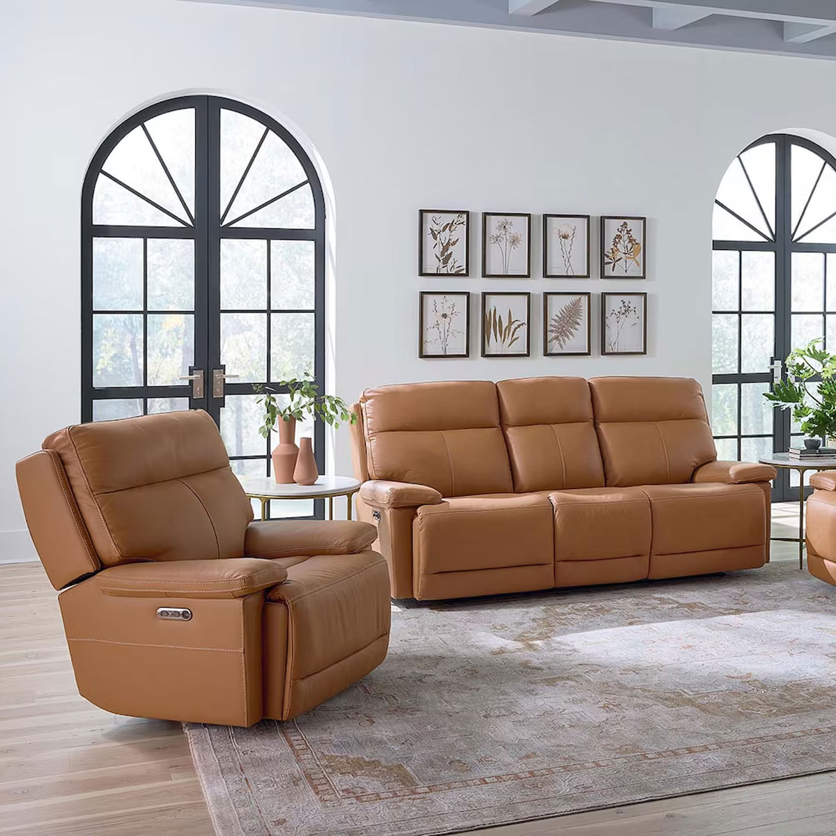 FLETCHER ANTELOPE RECLINER W/ POWER HEADREST