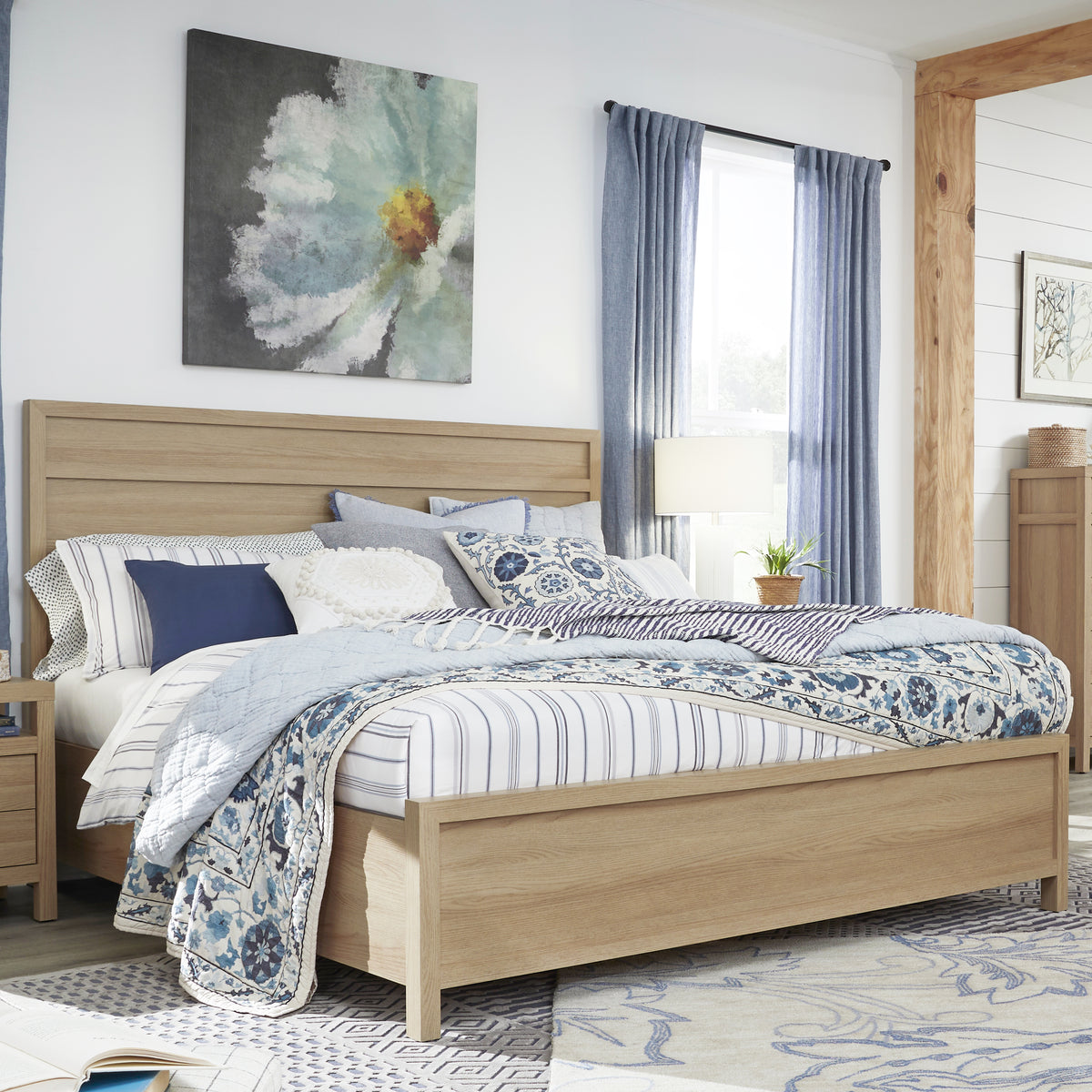 merrifield panel #headboard style_panel, bed storage type_none