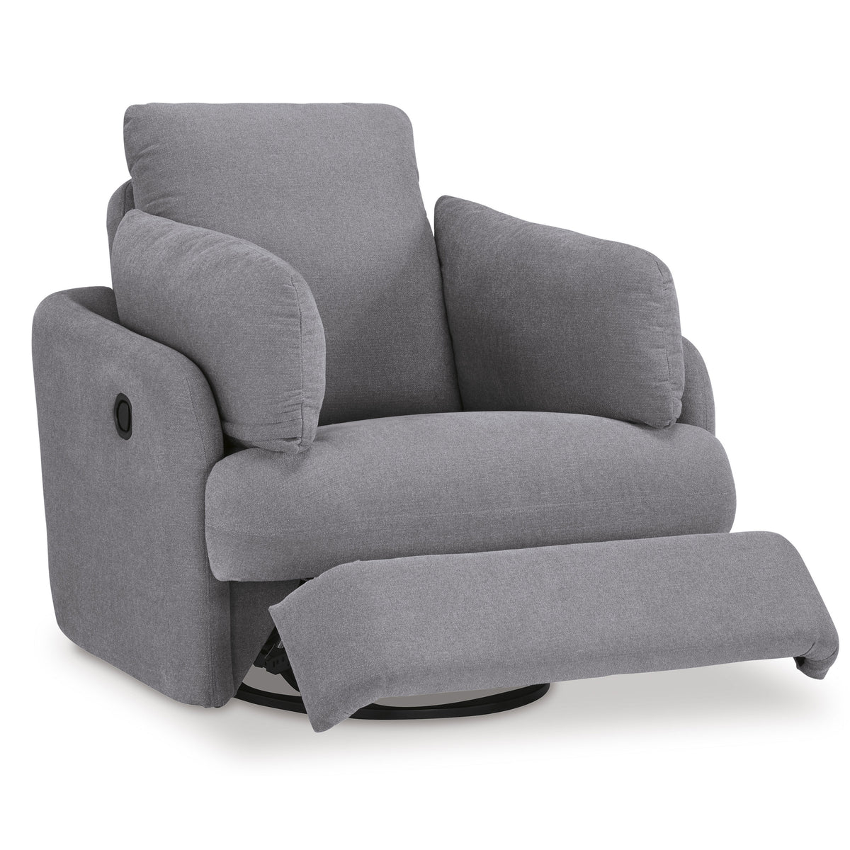 MODMAX SWIVEL GLIDER RECLINER IN GRANITE