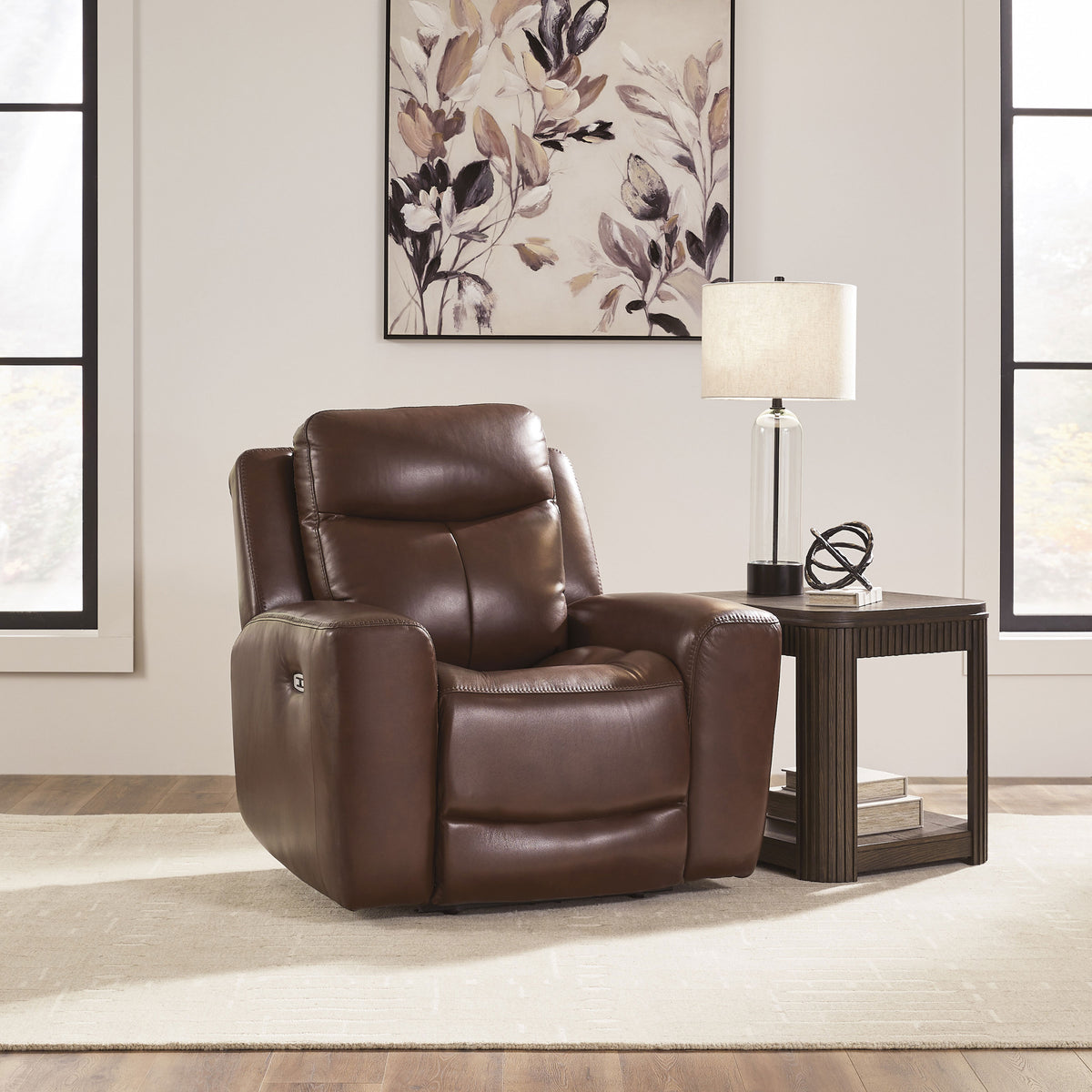 NEXT MOVE MAHOG PHR RECLINER