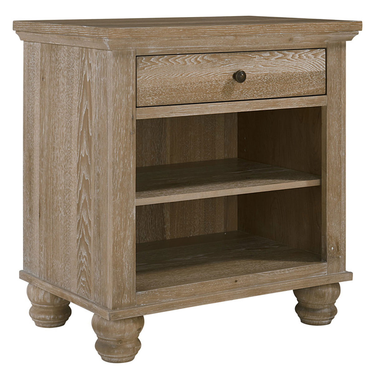 Cambridge Khaki 1 Drawer Nightstand