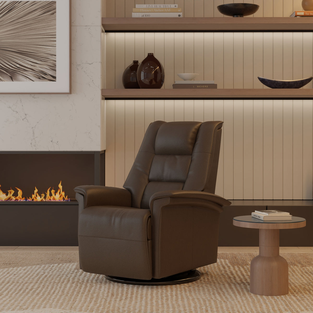 PARIS QS LARGE P3 RECLINER MOCHA