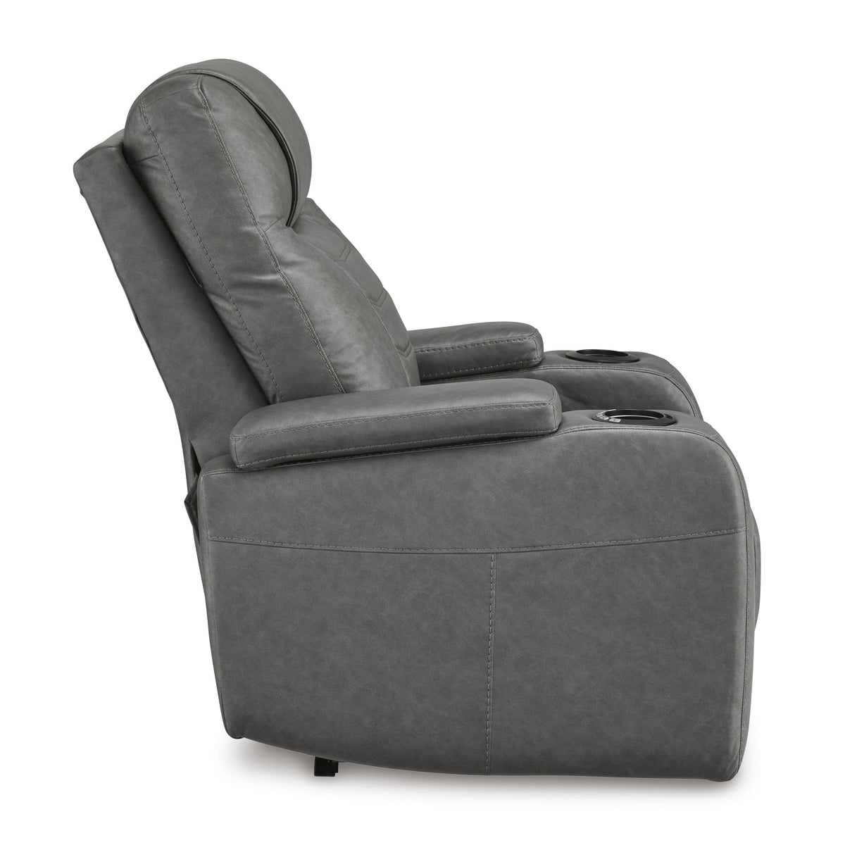 SCHOONER RECLINER W/POWER HEADREST IN SLATE