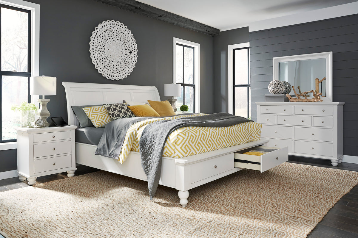 cambridge #color_white,  bed storage type_end drawers